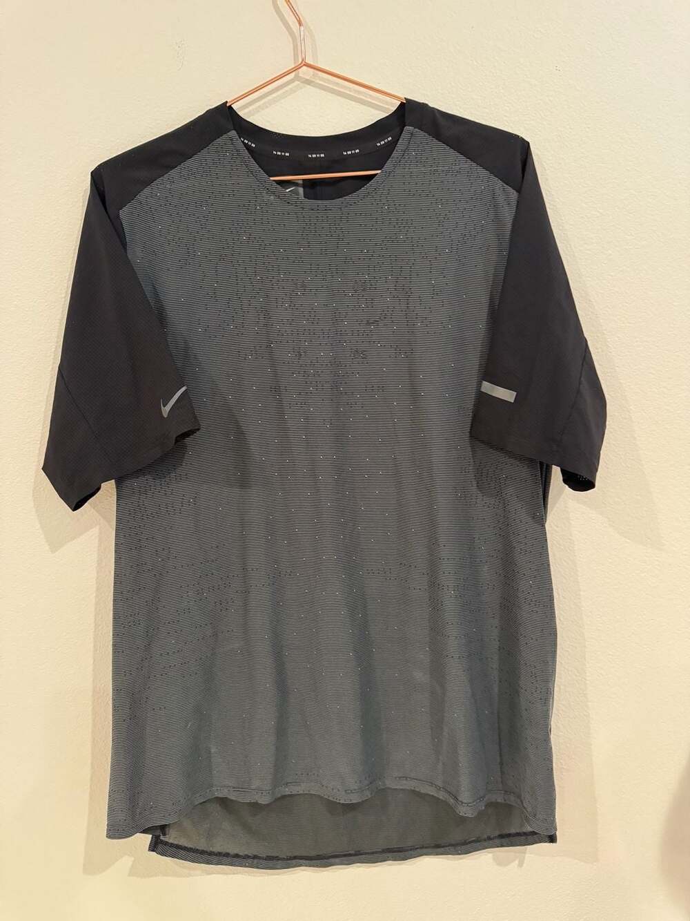 Nike Tech Pack Hybrid Short Sleeve Running Top Black (CJ5731-010)